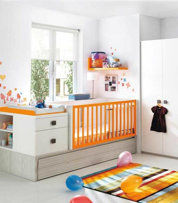 matto vauvan huone värillinen raita kuvio pinnasänky roomalainen sokea