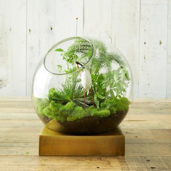 rakenna oma terrariumin lasipallon jalusta pieni