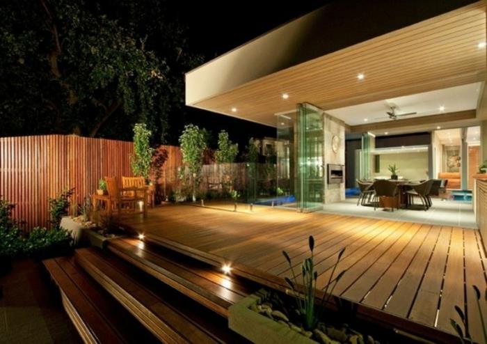 patio katto takka puutarhakalusteet puulattia
