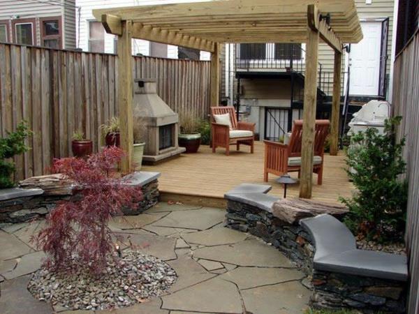 rakentaa oma terassi pergola puinen veranta jossa terasseille