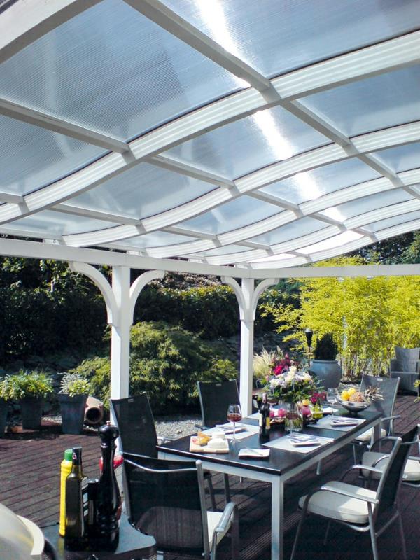 patio kattolasi tyylikäs