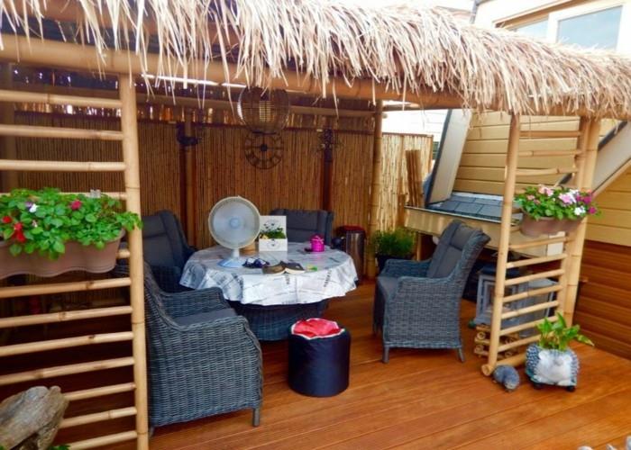 terassi katto pergola rakentaa olki
