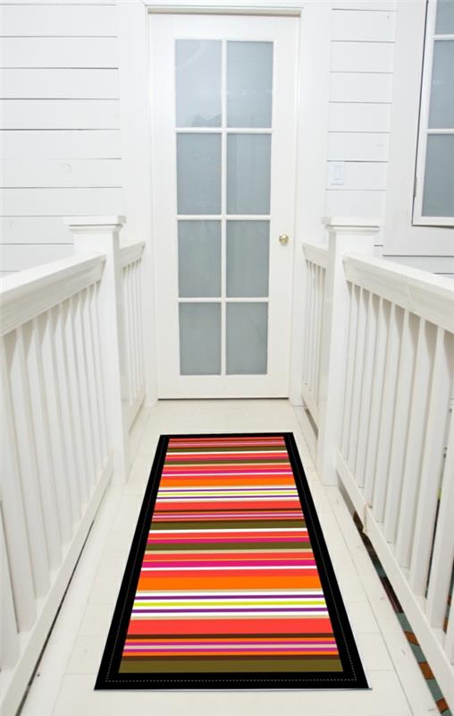 terassi suunnittelu patio parveke matto