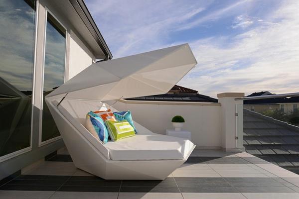 terassi design patio tyylikäs ulkovuode