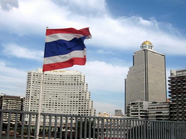 Thaimaan lomamatka ja loma bangkokin lippu