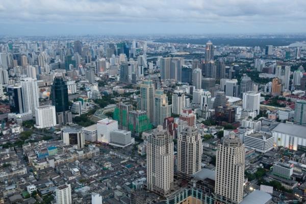 thaimaa lomamatka ja loma bangkok moderni kaupunki