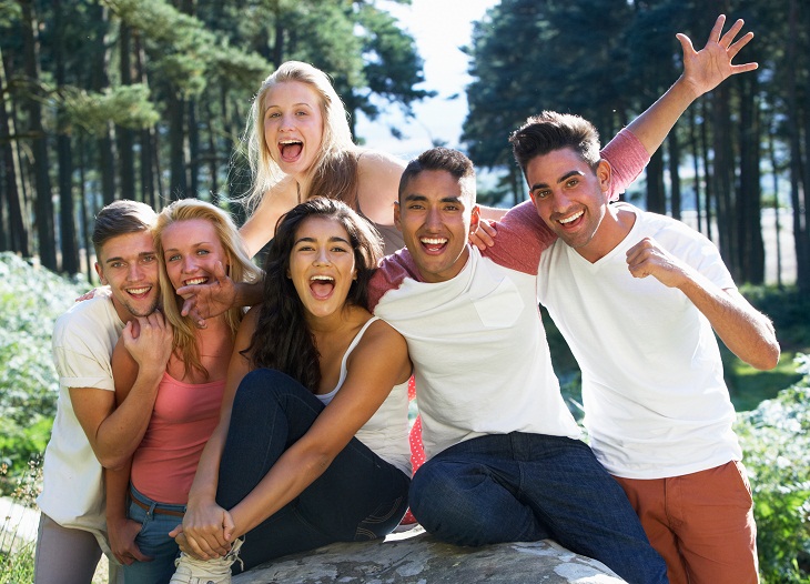 typer venner i skole og college