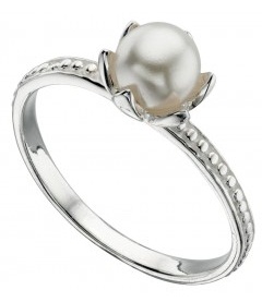 Pearl June Birthstone Ring