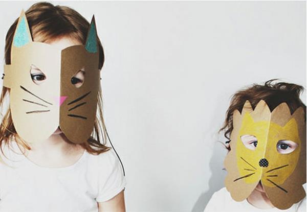 eläin naamio tinker karnevaali lapset 3d vaikutus