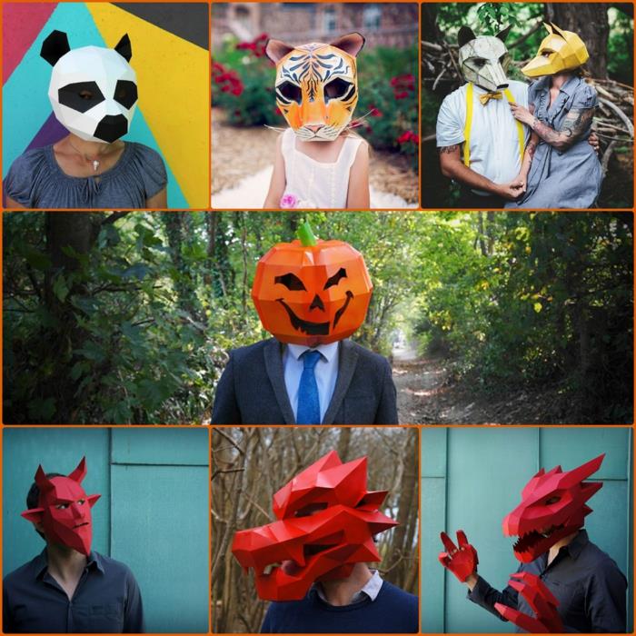 tinker animal maskit halloween -naamarit, kirjoittanut Steve Wintercroft