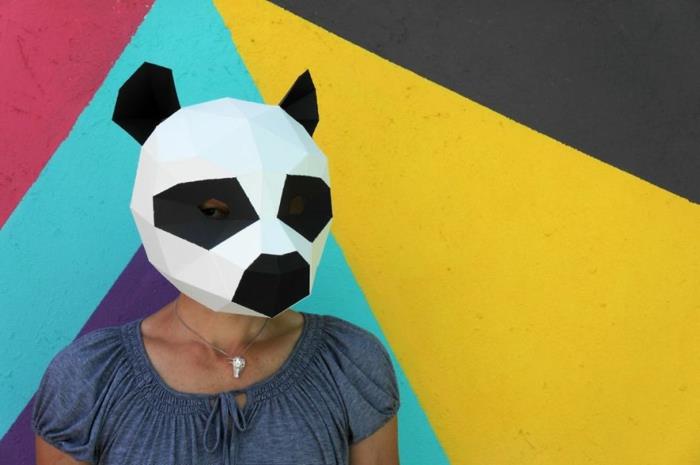 tinker eläinmaskit panda halloween -naamio, Steve Wintercroft