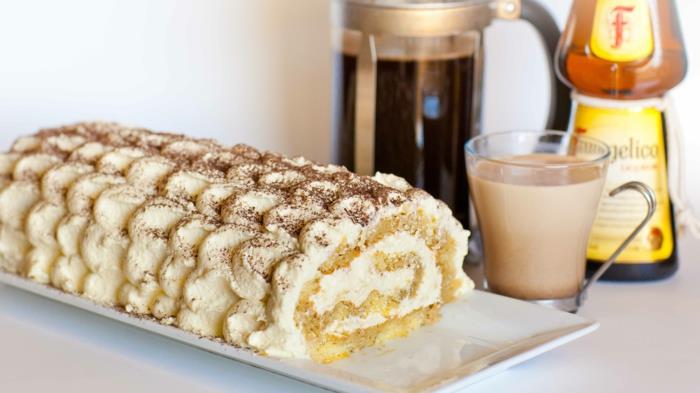 tiramisu -reseptin rullaverho