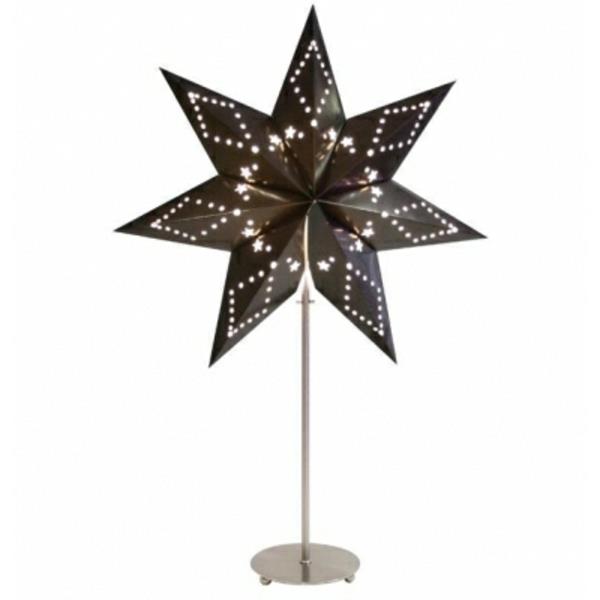 pöytälamppu kuvio tähti valaistus koristeellinen idea