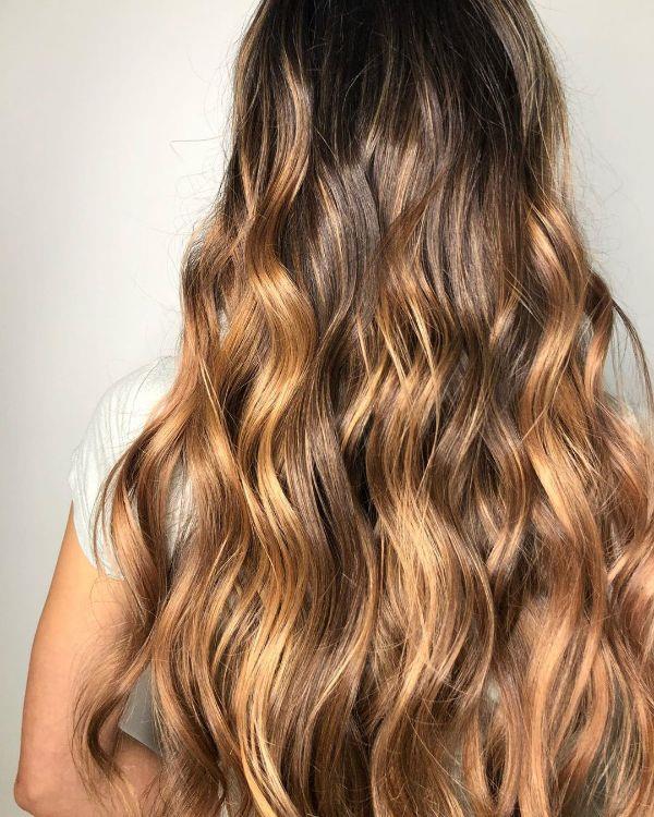 toffee vaaleita ombre -ideoita