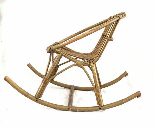bambu huonekalut deco keinutuoli