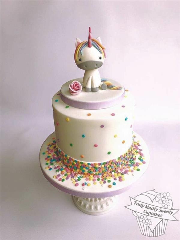 loistava idea yksisarvinen kakku juhlia lasten syntymäpäivää