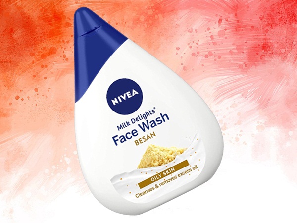 NIVEA Face Wash, Milk Delights Fine Gram Mel