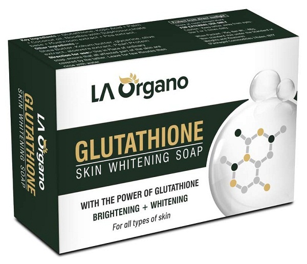 LA Organo Glutathione Bőrfehérítő és ragyogó szappan