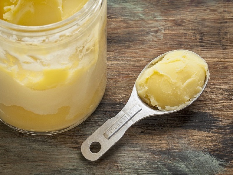 Tisztított vaj vagy ghee csomag