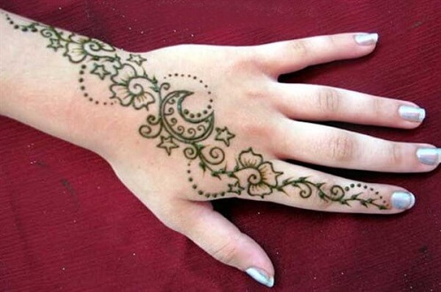 Armbånd Mehndi designs