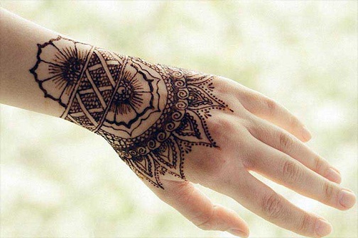 Designer armbånd Mehndi Design