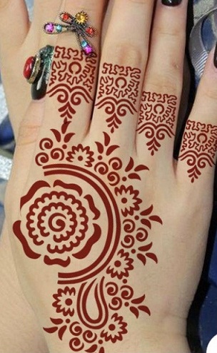 Enkle Henna Stencils