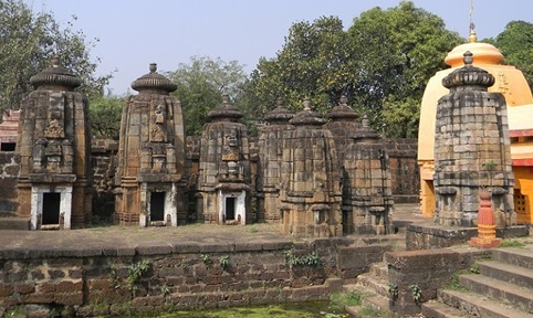 Brahma templom Bhubaneswarban