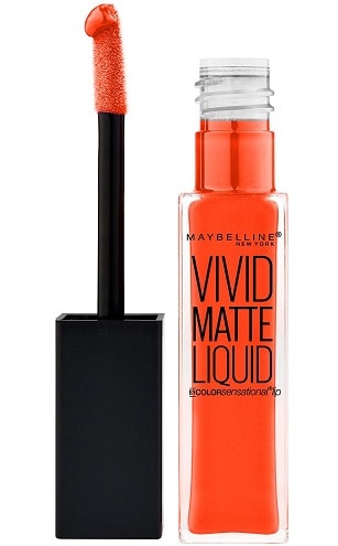 Maybelline Color Sensational Vivid Matt narancssárga megszállottságban