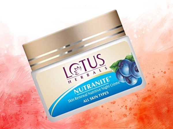 Lotus Herbals Skin Renewal Night Cream til fedtet hud