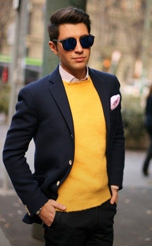 Bredt retro solbrille