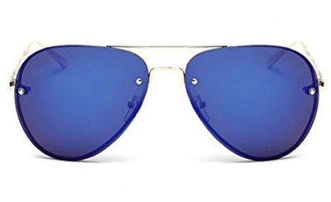 Aviator Style solbriller uden kant
