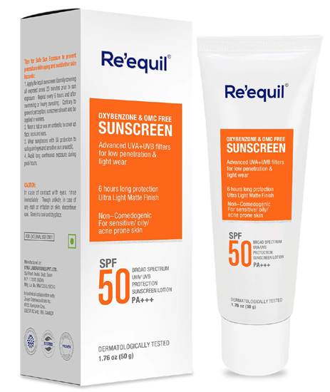 Re 'Equil Oxybenzone og Omc fri solcreme