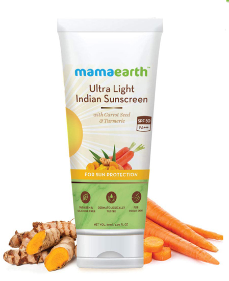Mamaearths Ultra Light Natural Sunscreen Lotion