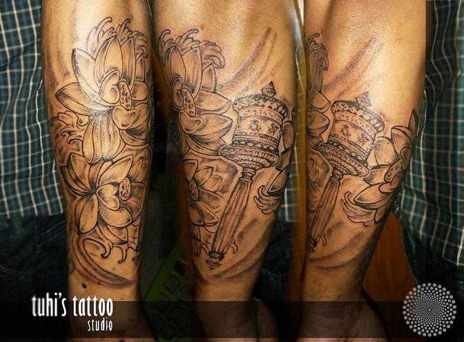 Tuhis tatoveringssal i Kolkata