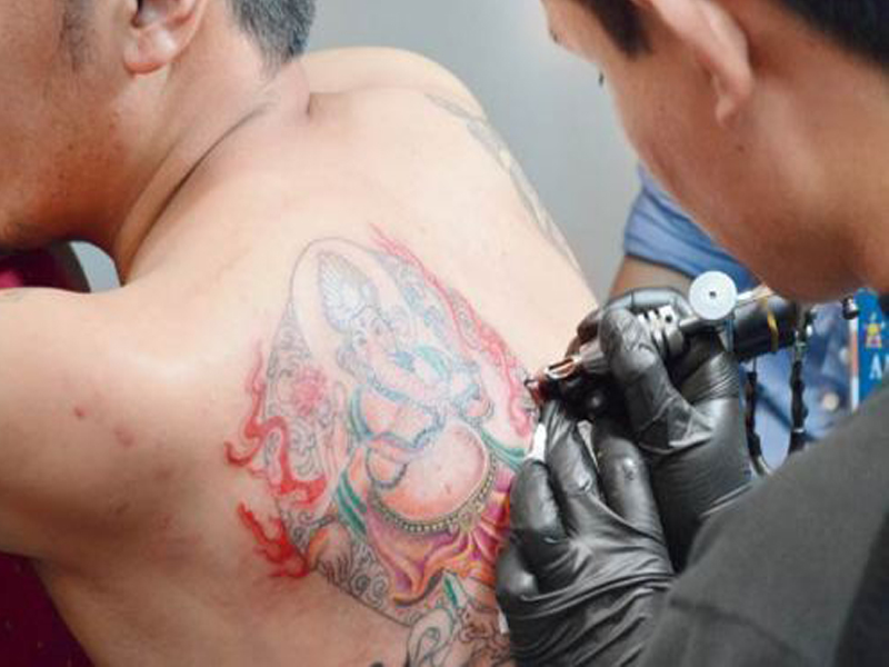 Tatoveringsstuer i Kolkata