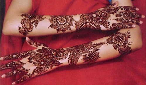 Menyasszonyi bengáli Mehndi Designs