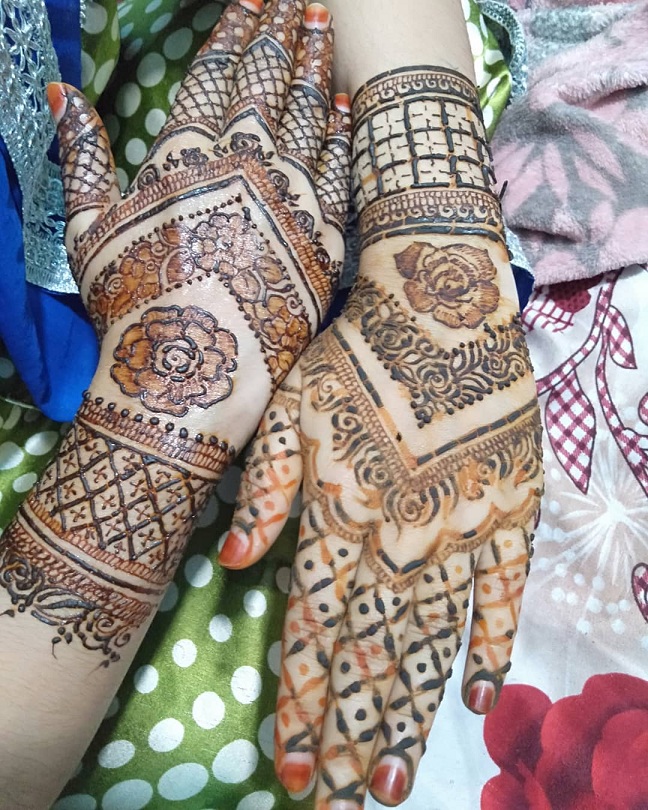 Bedste Khaleeji Mehndi -designs