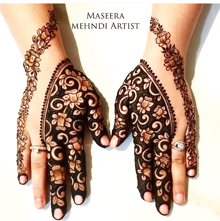 Seneste Khaleeji Mehndi Design