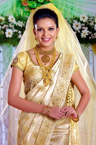 Tamil Christian Wedding Sarees