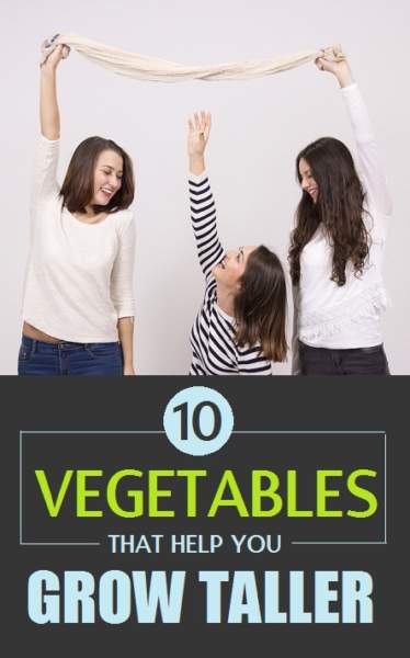 Grøntsager til at øge din højde