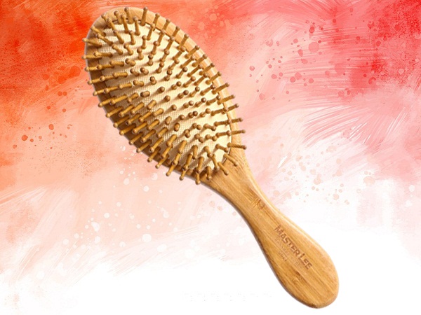 Healifty håndtag hår kam massage kam træ børster