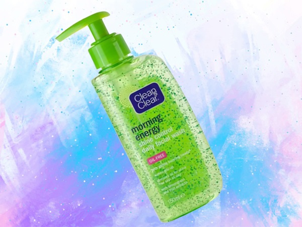 Tiszta & amp; Clear Morning Energy Shine Control Napi arclemosó arclemosó