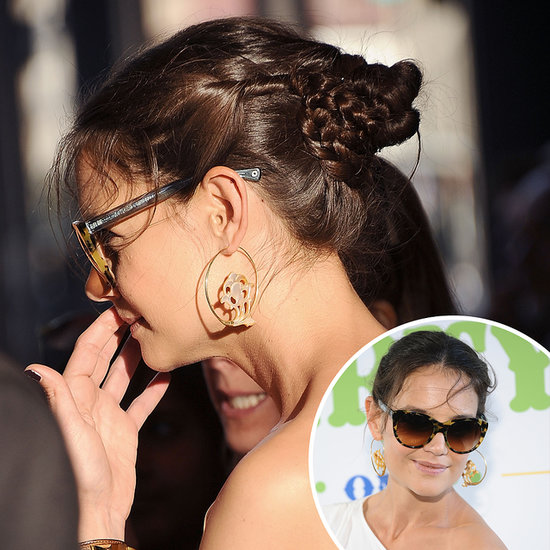 Katie holmes flettet updo