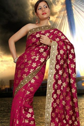 Brylluppet Varanasi Saree