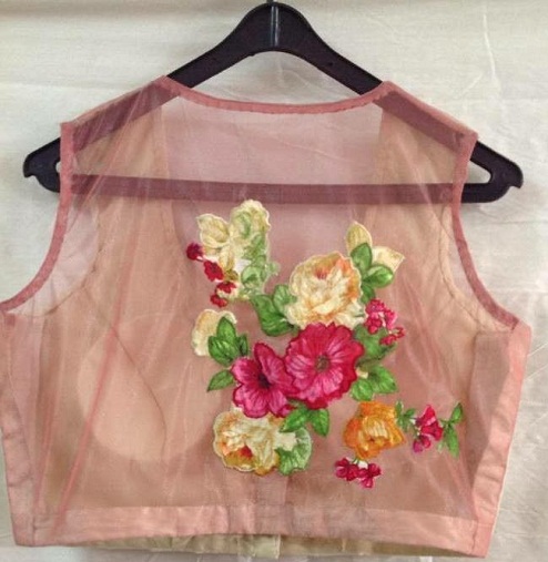 Designer bluser til net sarees3