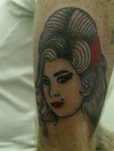 Amy Winehouse Tattoo Designs 2