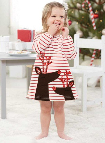 Applique kjole