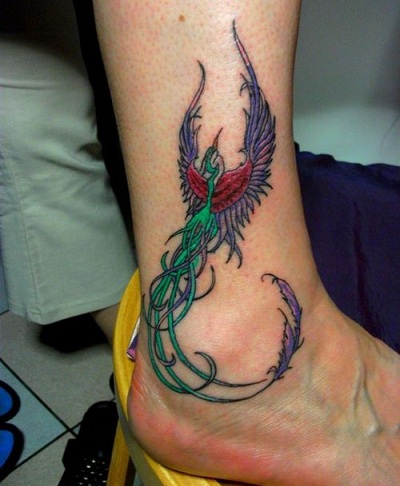 Paradise Bird Tattoo