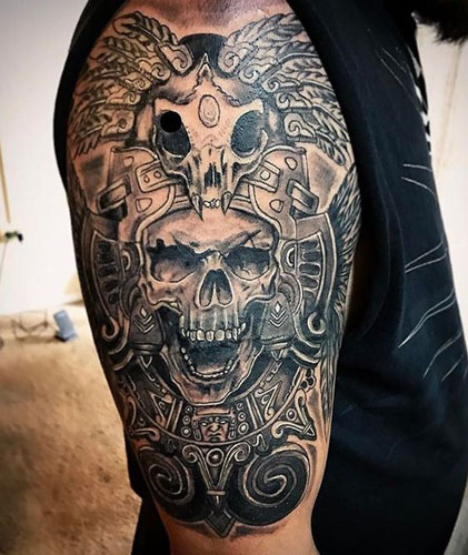A legjobb azték tetoválásminták 3