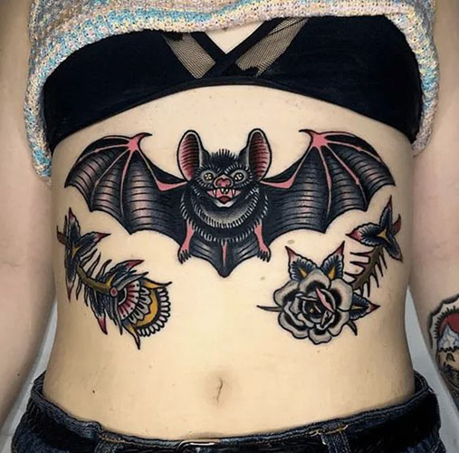 Bat Tattoo Designs And Pictures 1
